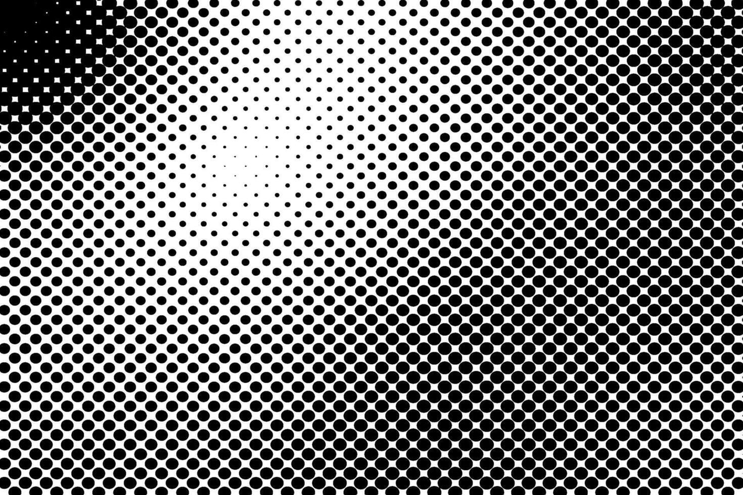 Halftone grit faded gradient texture background white and black wallpaper. vector