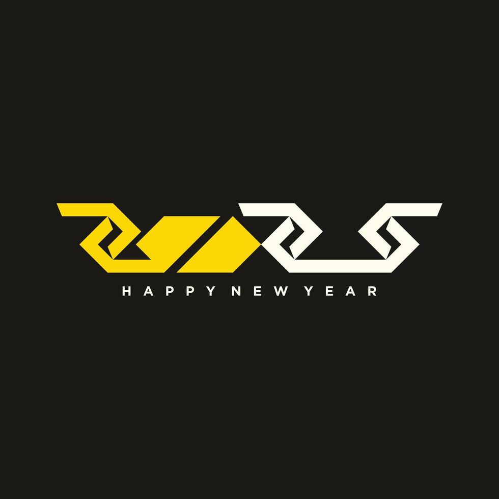 2025 design element idea with creative unique simple modern concept high resolution vector