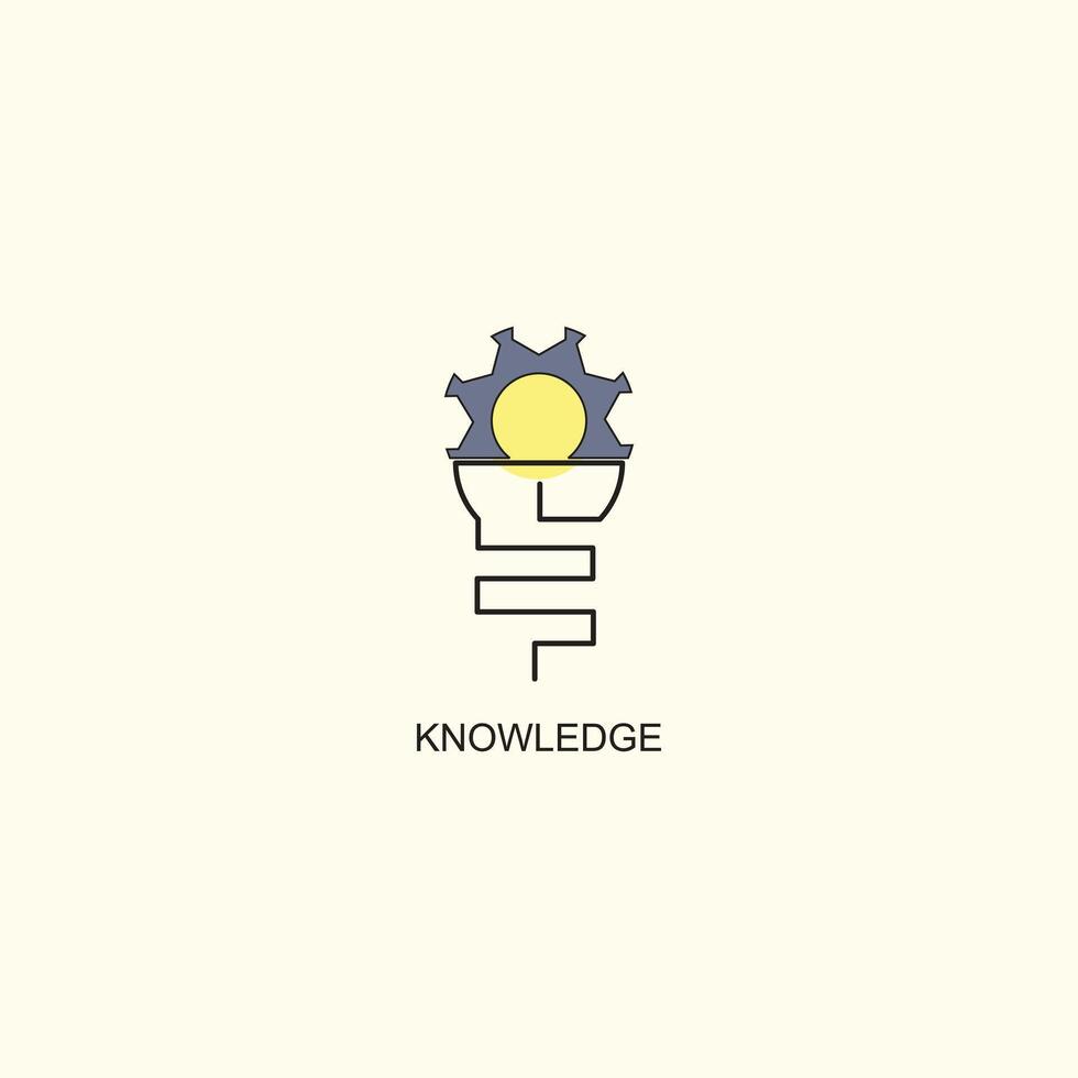 Knowledge start up icons collection design vector