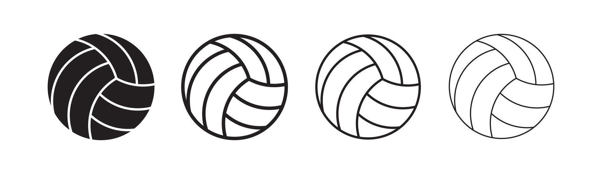 volleyball design drawing vector