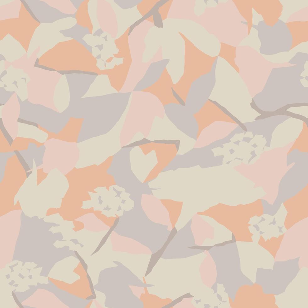 floral all over illustration seamless repeat pattern digital artwork vector