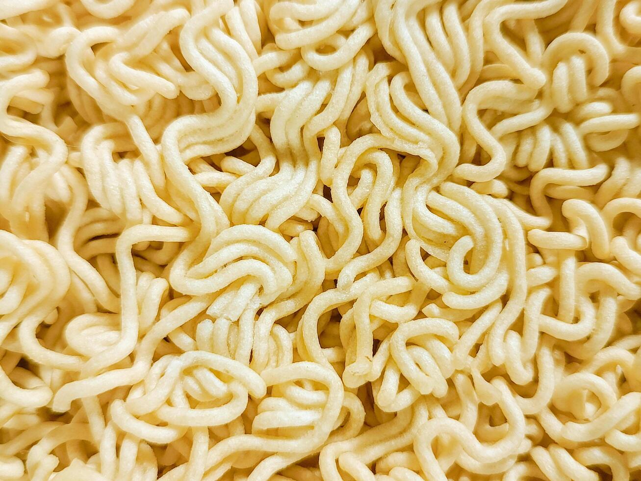 Close-up texture of instant noodles photo