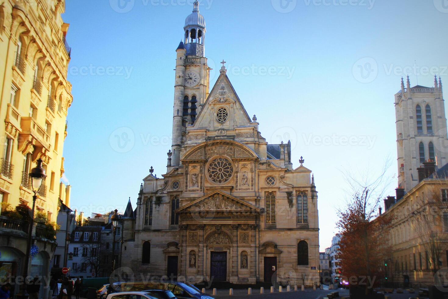 St. Stephen's Church of the Mount is a place of Catholic worship in Paris located in the Latin quarter. photo