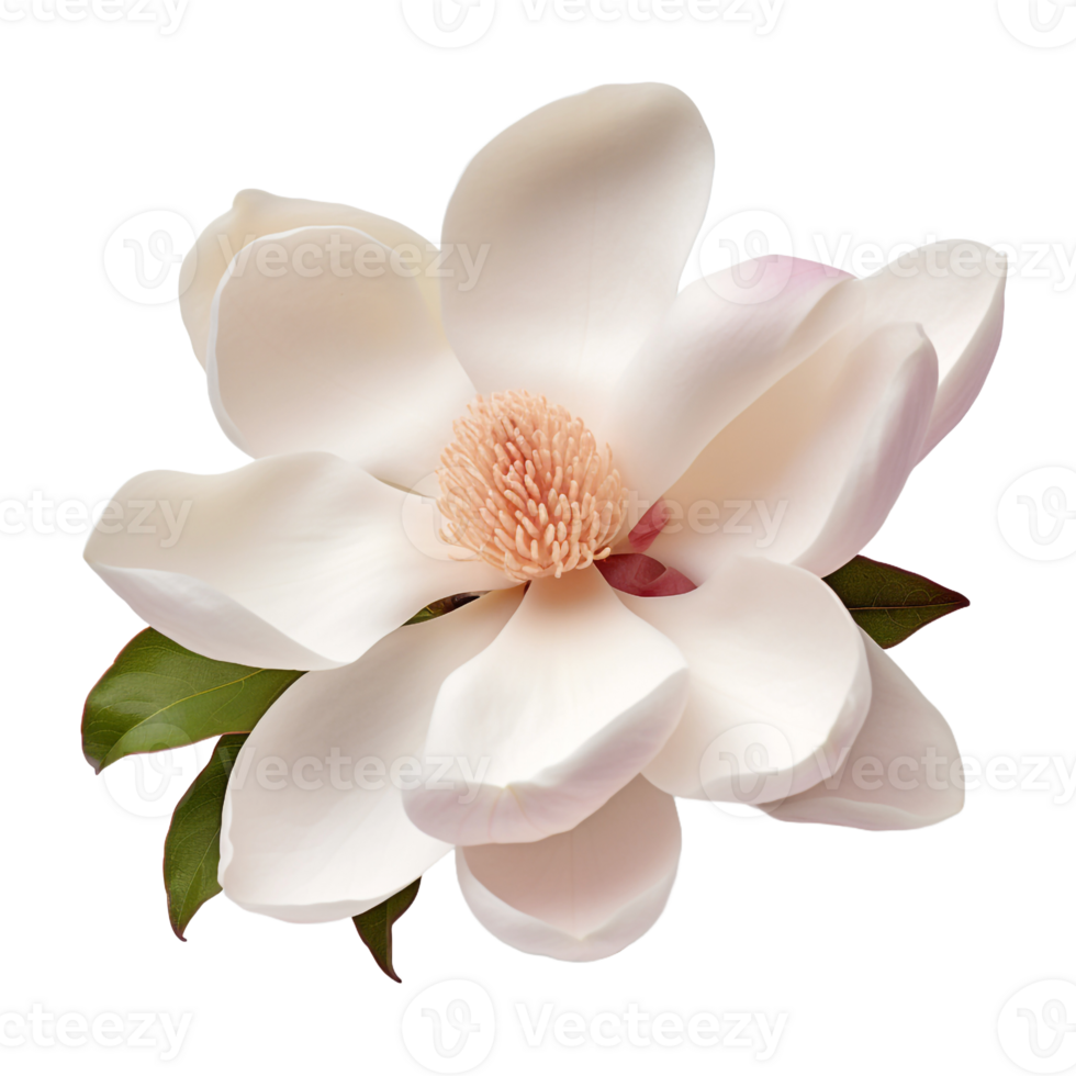 Magnolia isolated on transparent background png