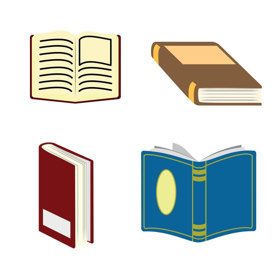 Set of Book vector