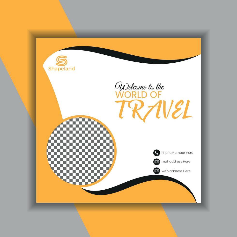 Social Media Post vector