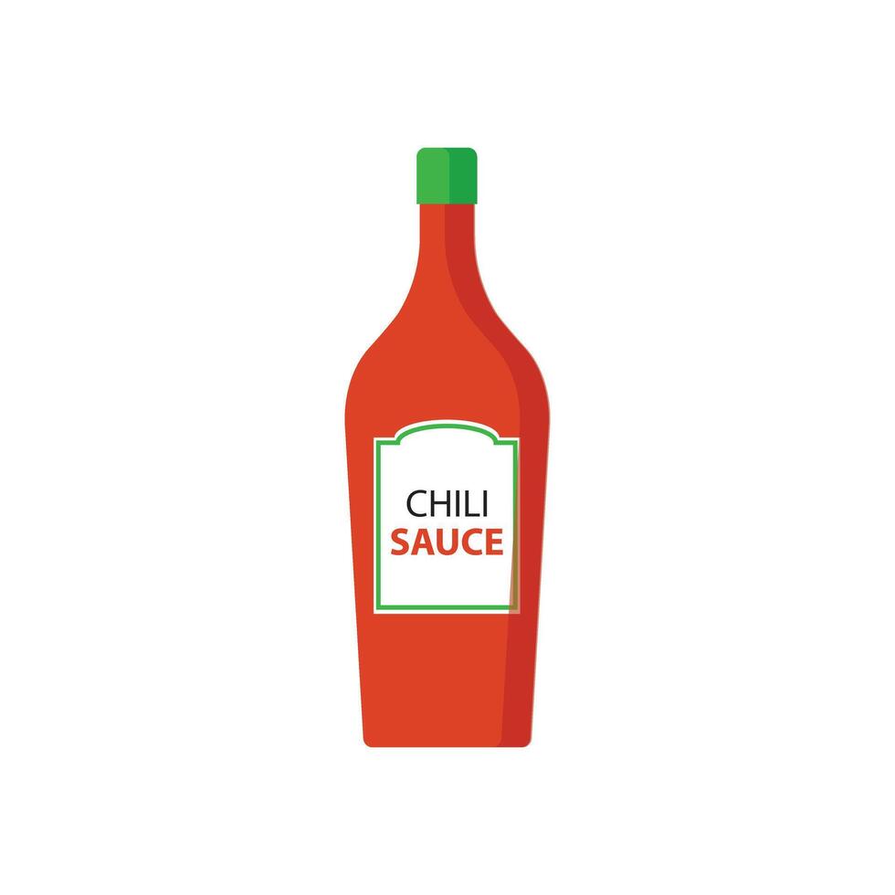 Chilli sauce. free space for text. wallpaper. Tabasco. vector