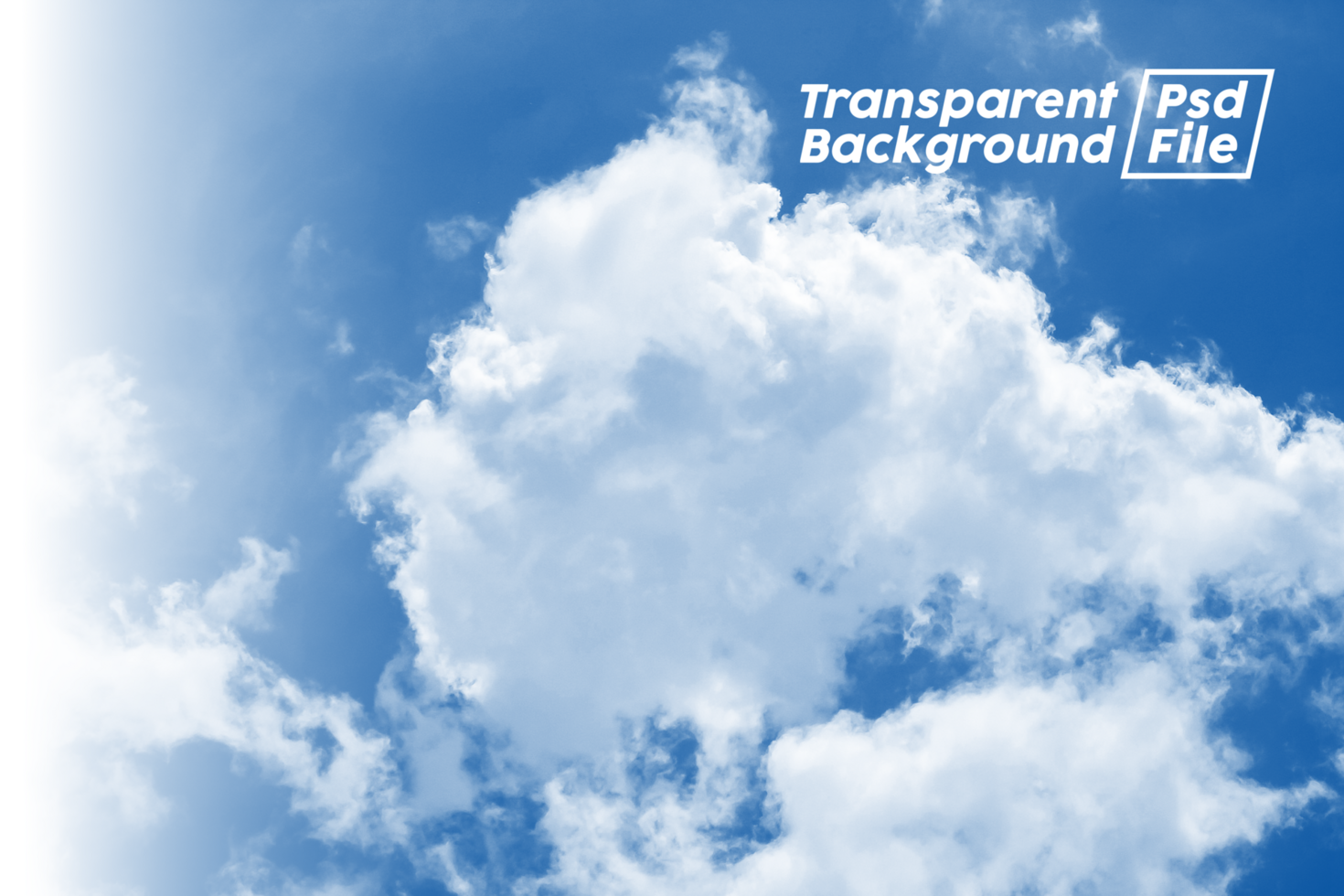 Cloud Transparent Background psd