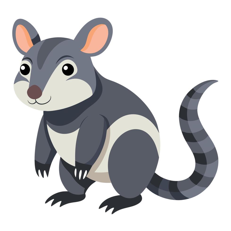 Dibbler rodent stay kawaii vector