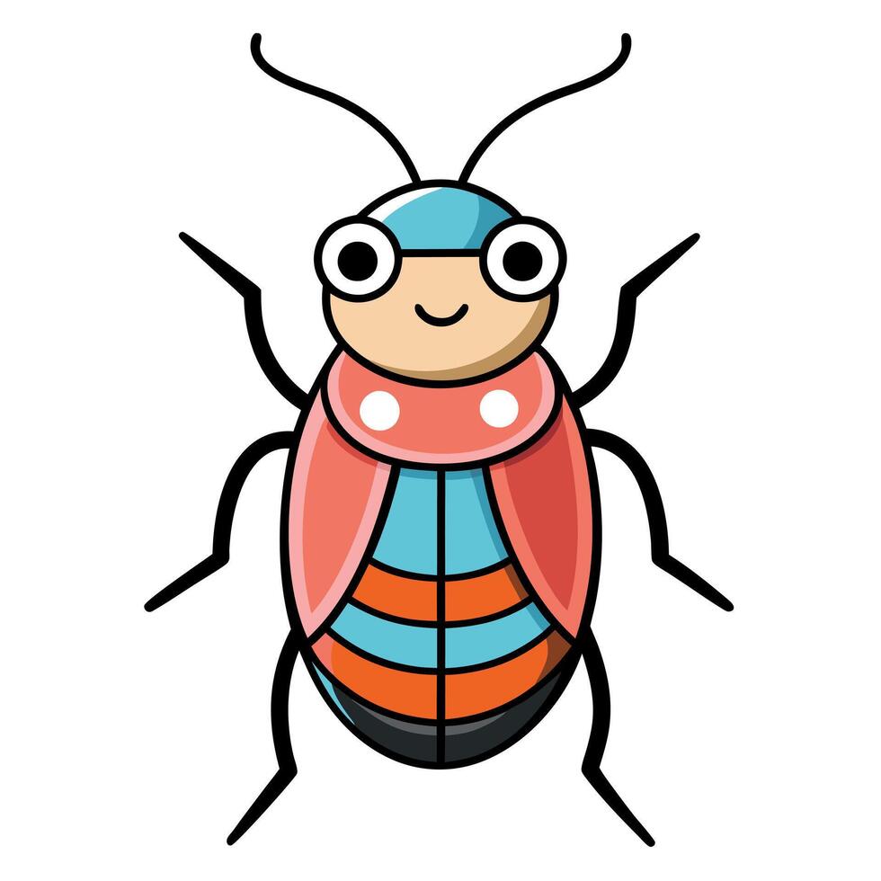Diving Bell Spider play kawaii vector