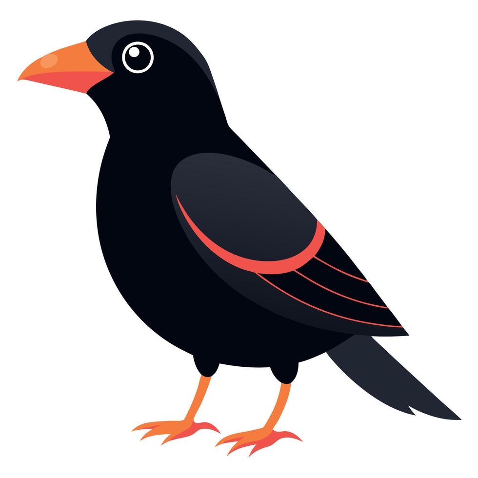 Dark-Eyed Junco bird jumps kawaii vector