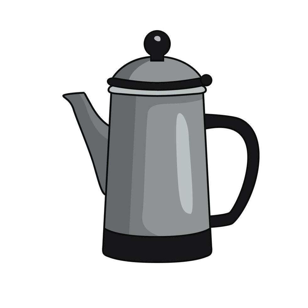 Design of a Coffee Pot vector