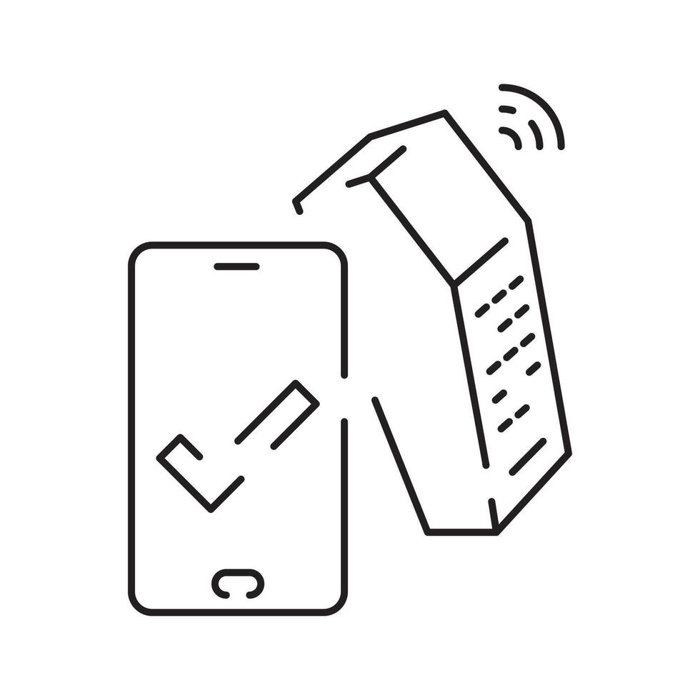 Payment Methods and Finance Related line icon with Pos Terminal, Credit Card, Receipt vector