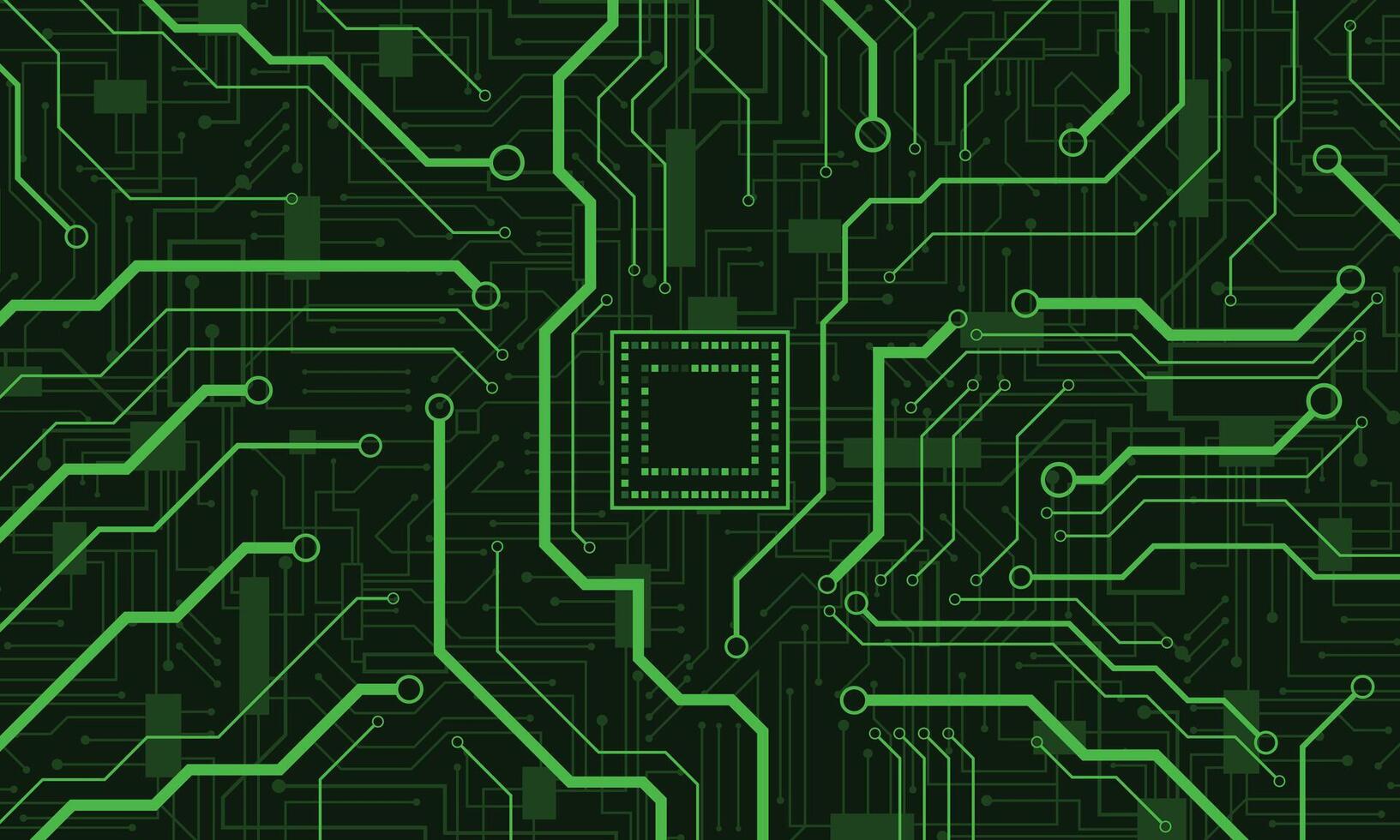 Abstract computer electronic circuit board background vector