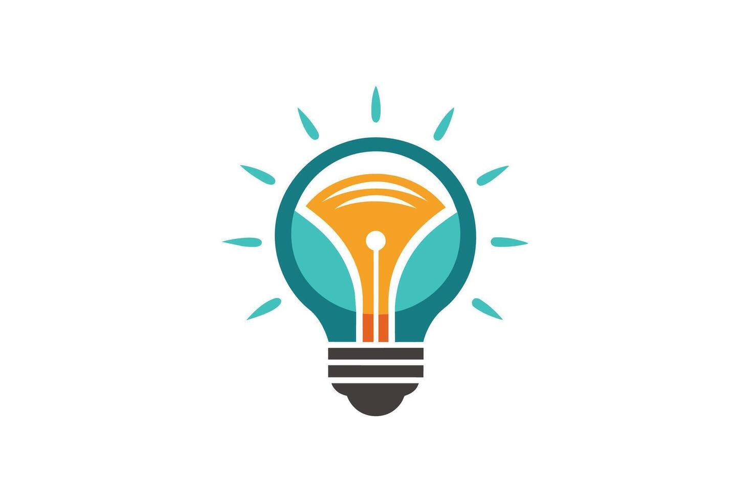 Light Bulb Icon vector