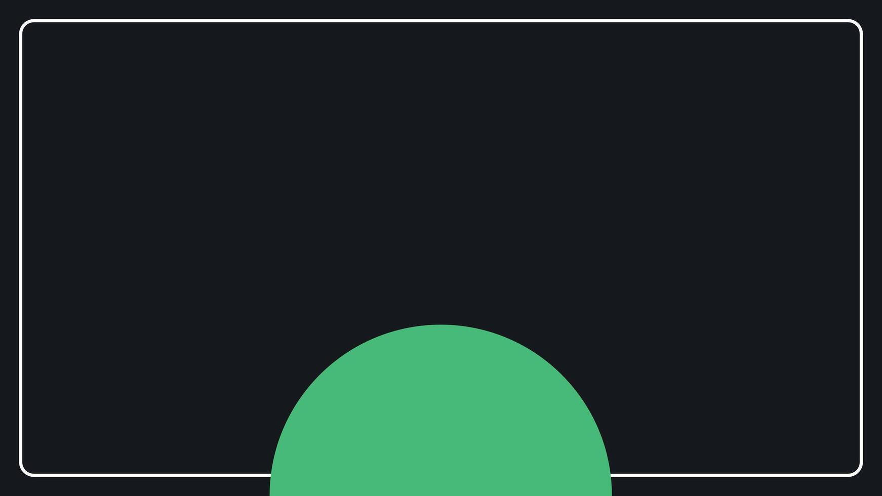 Minimal background with lines and a circle vector