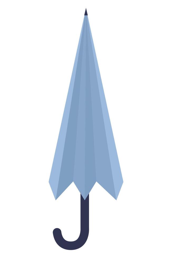 Umbrella flat illustration isolated on white background. vector