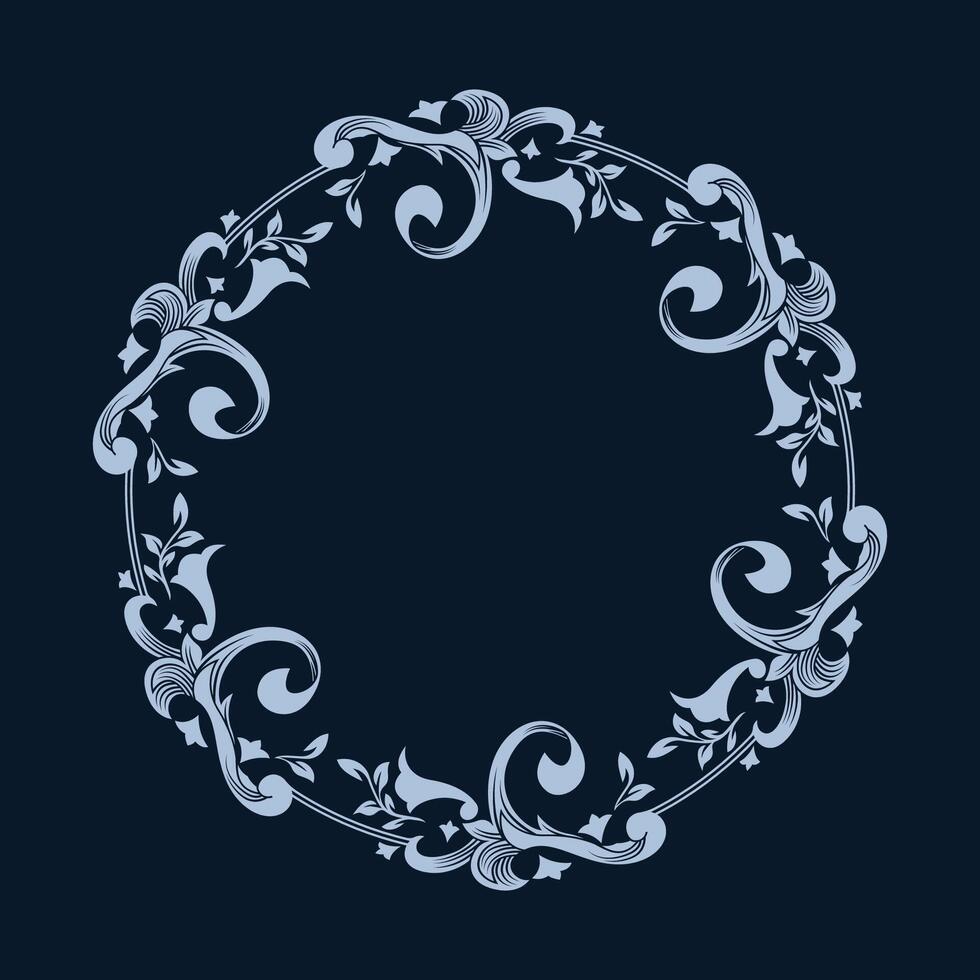 premium design of vintage frame vector