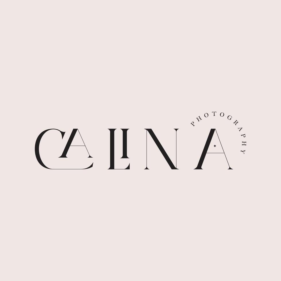 font logo design vector