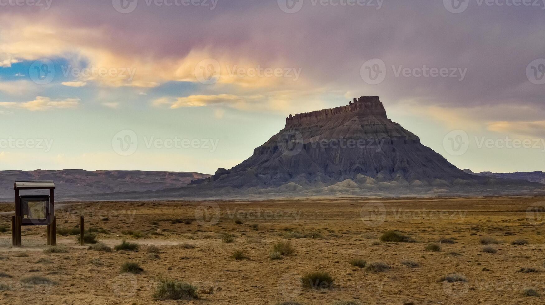 Layered geological formations of red rocks in Canyonlands National Park is in Utah near Moab. photo