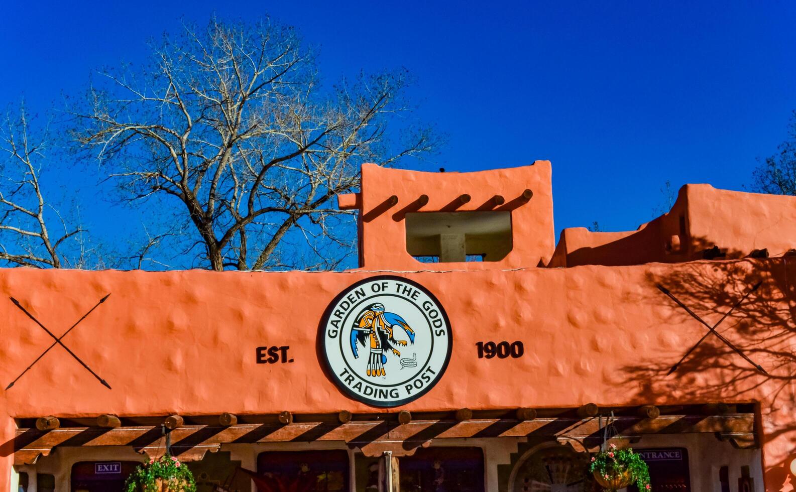 Colorado, USA - MAY 4, 2018 - interior visit center in Colorado. The Garden of the Gods, US photo