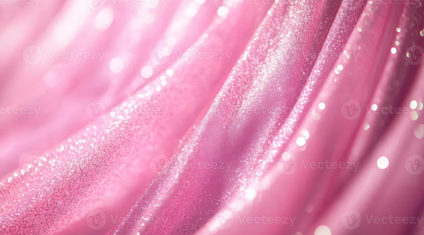 This is a closeup view of soft, light pink fabric featuring a shimmering texture, ideal for fashion or aesthetics photo