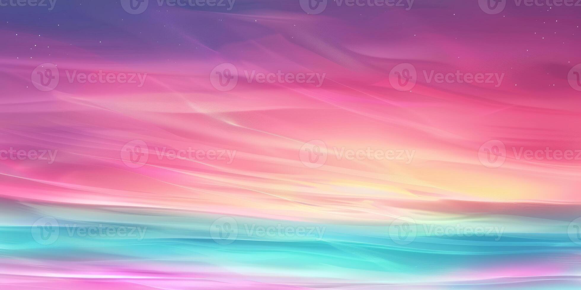 Vibrant abstract gradient with pastel colors blending smoothly, ideal for creative projects and designs. photo