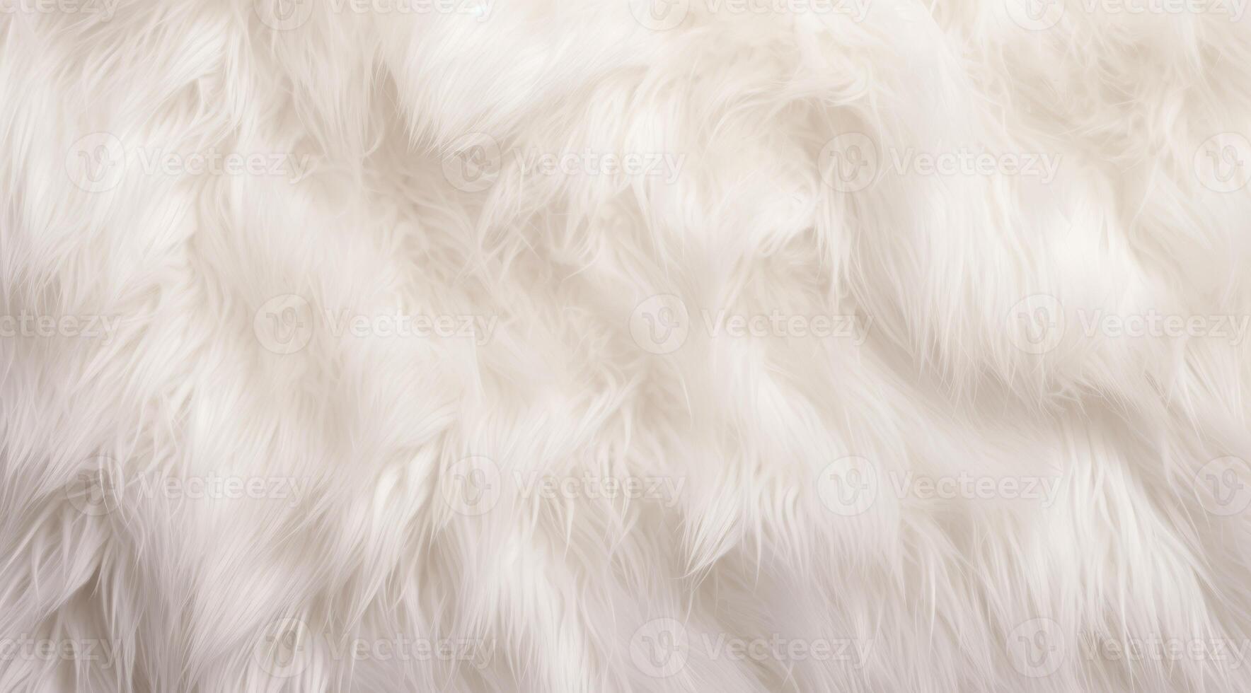 A luxurious and incredibly soft white fur texture that is perfect for backgrounds and all sorts of creative projects photo
