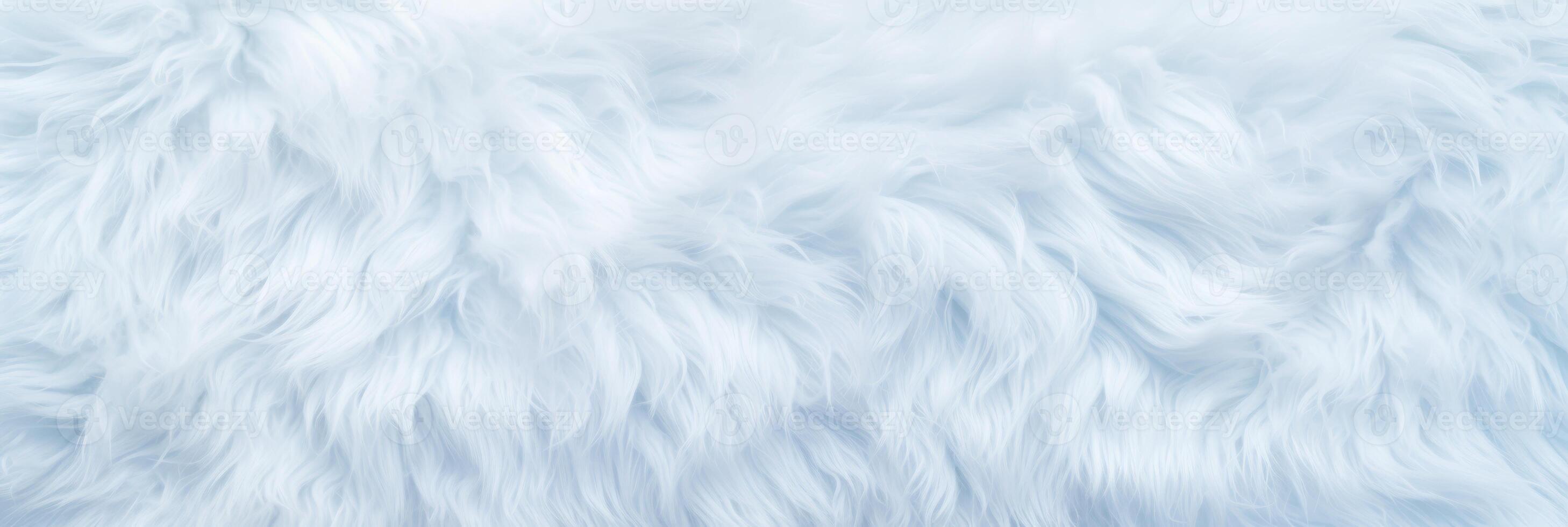 This soft light blue faux fur texture is ideal for enhancing backgrounds and various fashion applications photo