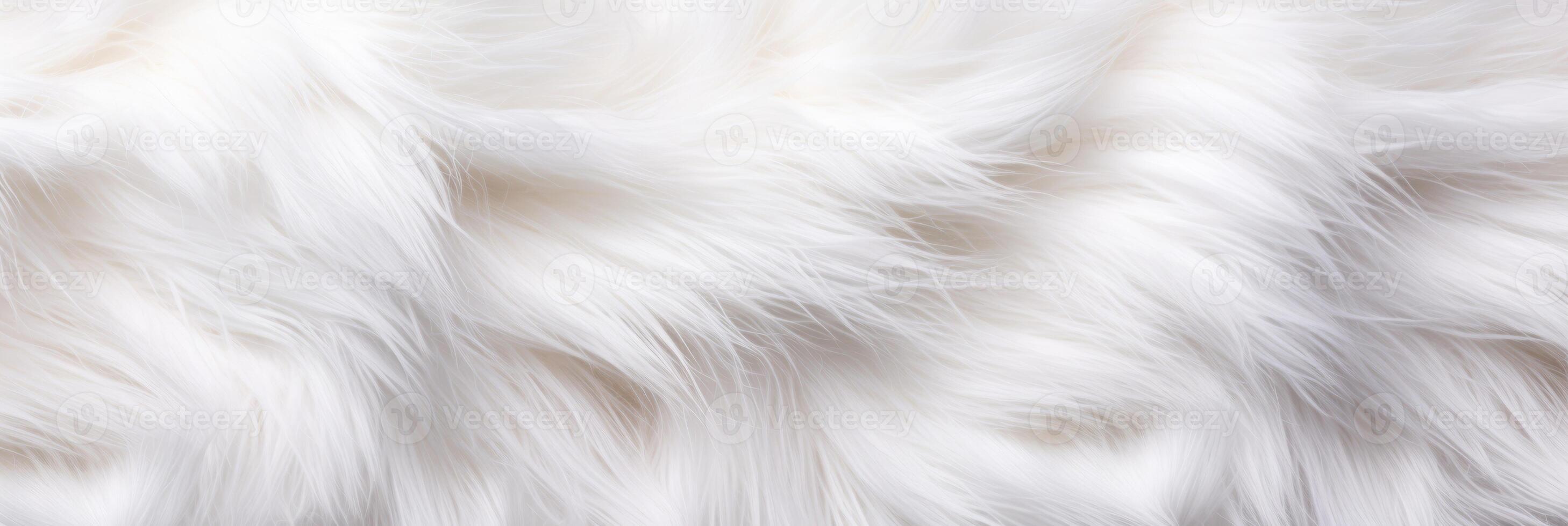 This luxurious, stunning white fur texture is perfect for various applications such as design, fashion, and home decor photo