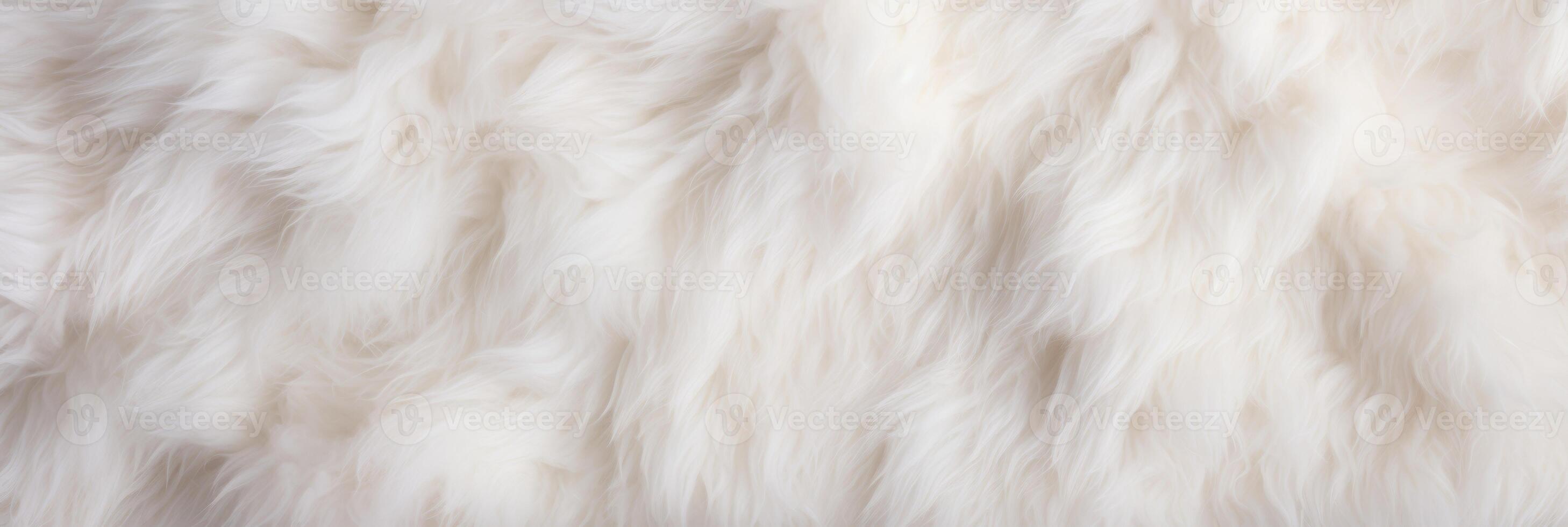 This luxurious and soft white faux fur texture is perfect for a range of design projects and cozy living settings photo