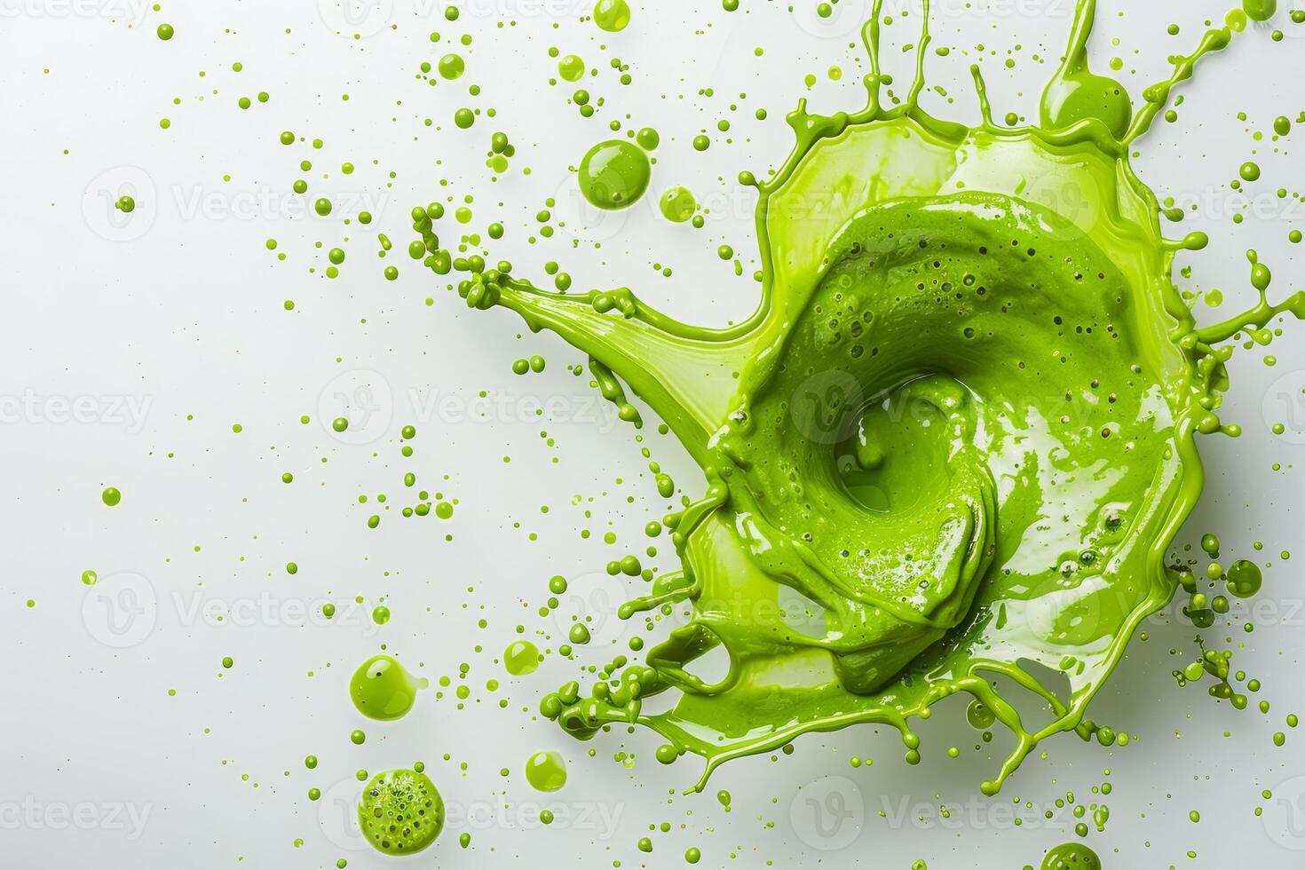 A vibrant green smoothie delights the senses while also symbolizing health and wellness, showcasing freshness and invigorating energy in a delicious and visually appealing way that captivates all photo