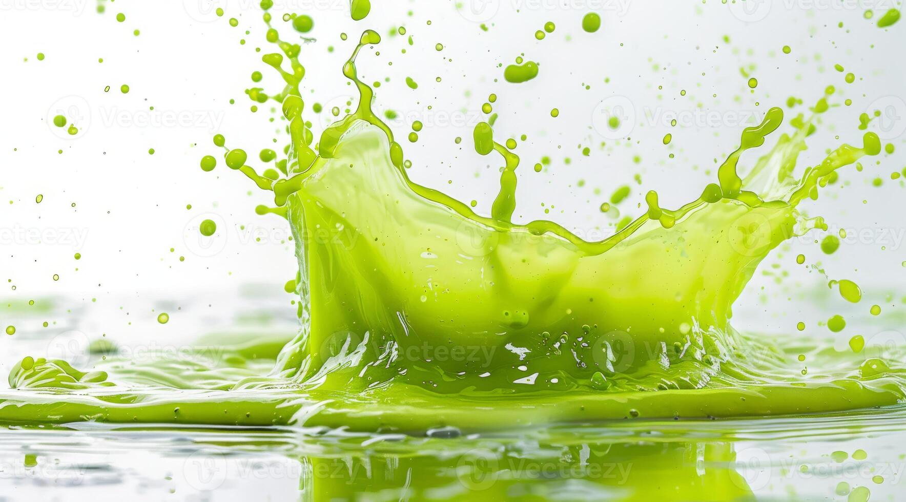 A green smoothie symbolizes health and wellness, showcasing vibrant colors that highlight the benefits of proper nutrition and vitality, encouraging a positive, energetic lifestyle photo