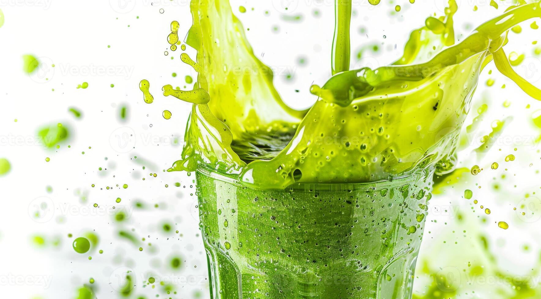 This energizing green smoothie combines freshness and vitality, making it ideal for health enthusiasts and smoothie lovers who value nutritious options with numerous health benefits photo