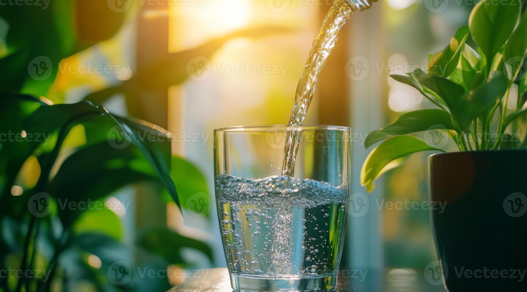 Experience the pure, safe drinking water that you deserve, achieved through advanced filtration methods. Enjoy refreshing hydration with every single sip to enhance your wellness journey photo