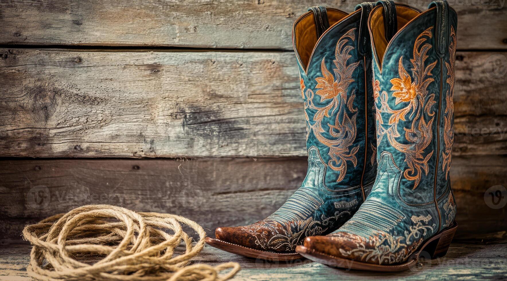 Elegant cowboy boots shop