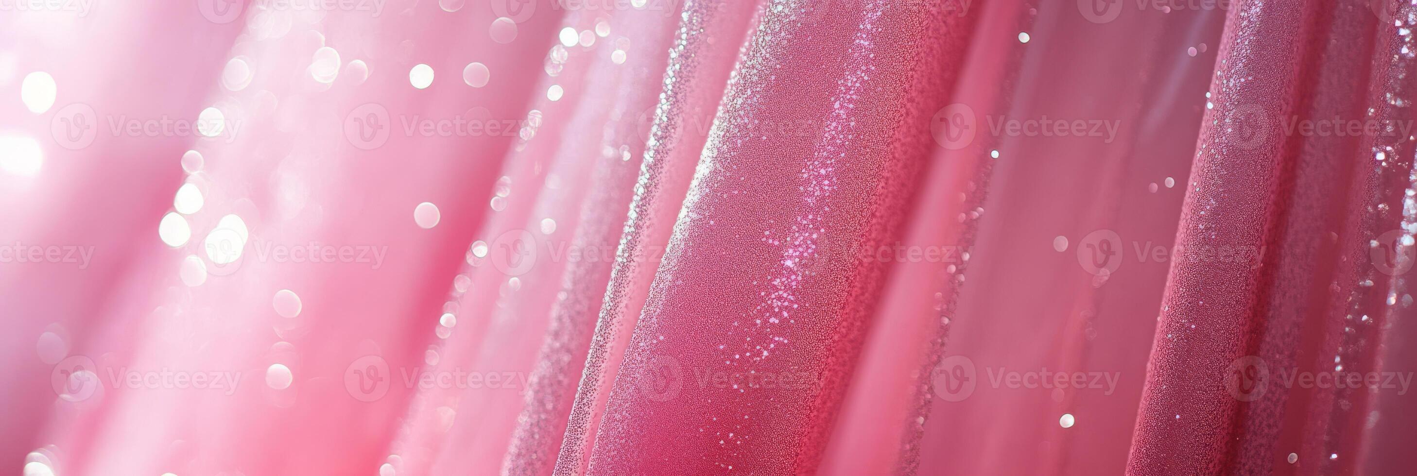 Captivating pink fabric textures featuring shimmering details, ideally suited for both fashion and decor needs photo