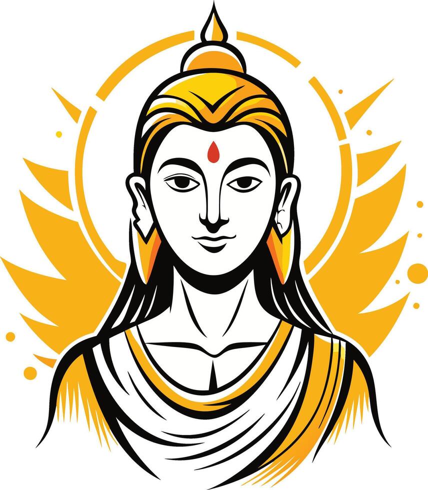 Sharad Purnima Festival vector