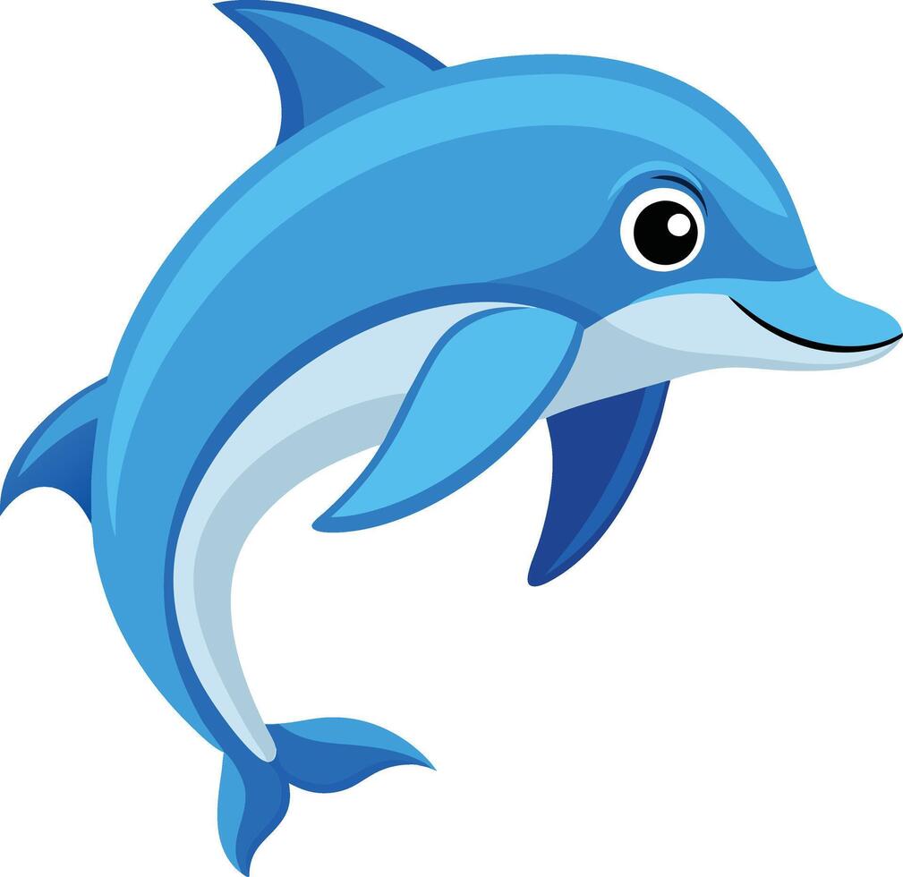 Dolphins in Motion vector