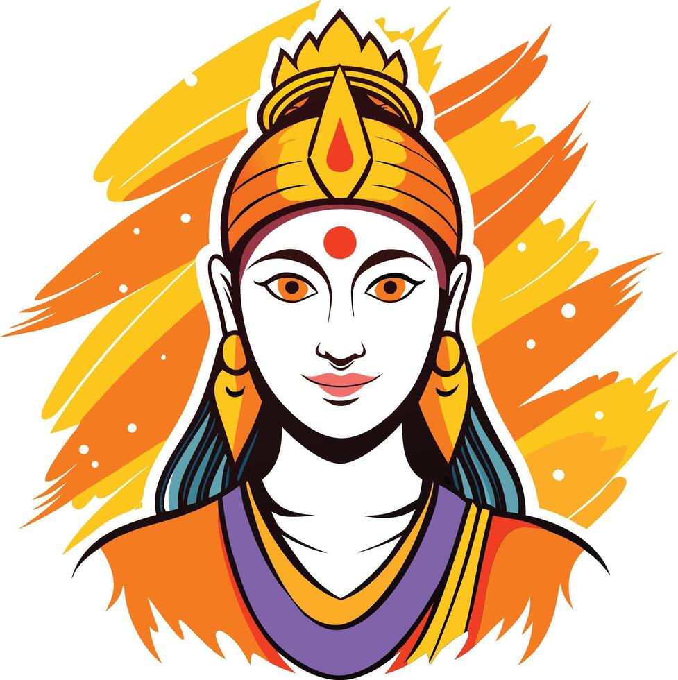 Sharad Purnima Festival vector