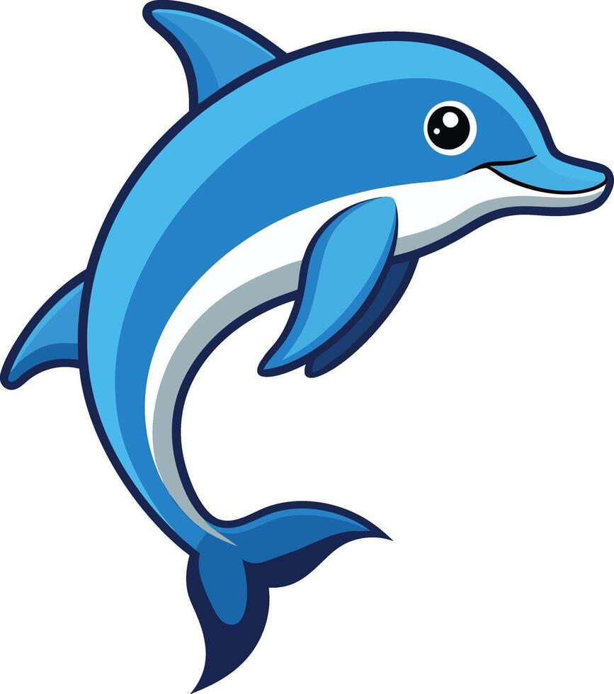 Mystical Dolphin Visions vector