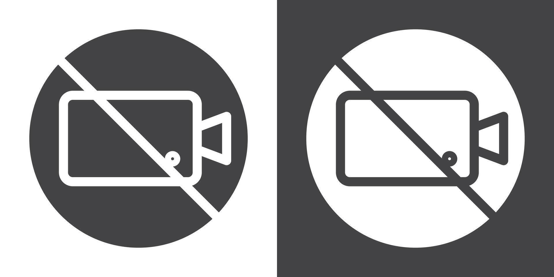 off icon Thin line illustration set vector