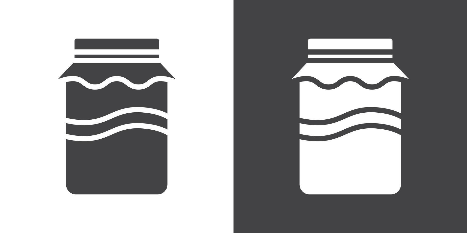 Jam icon Thin line illustration set vector