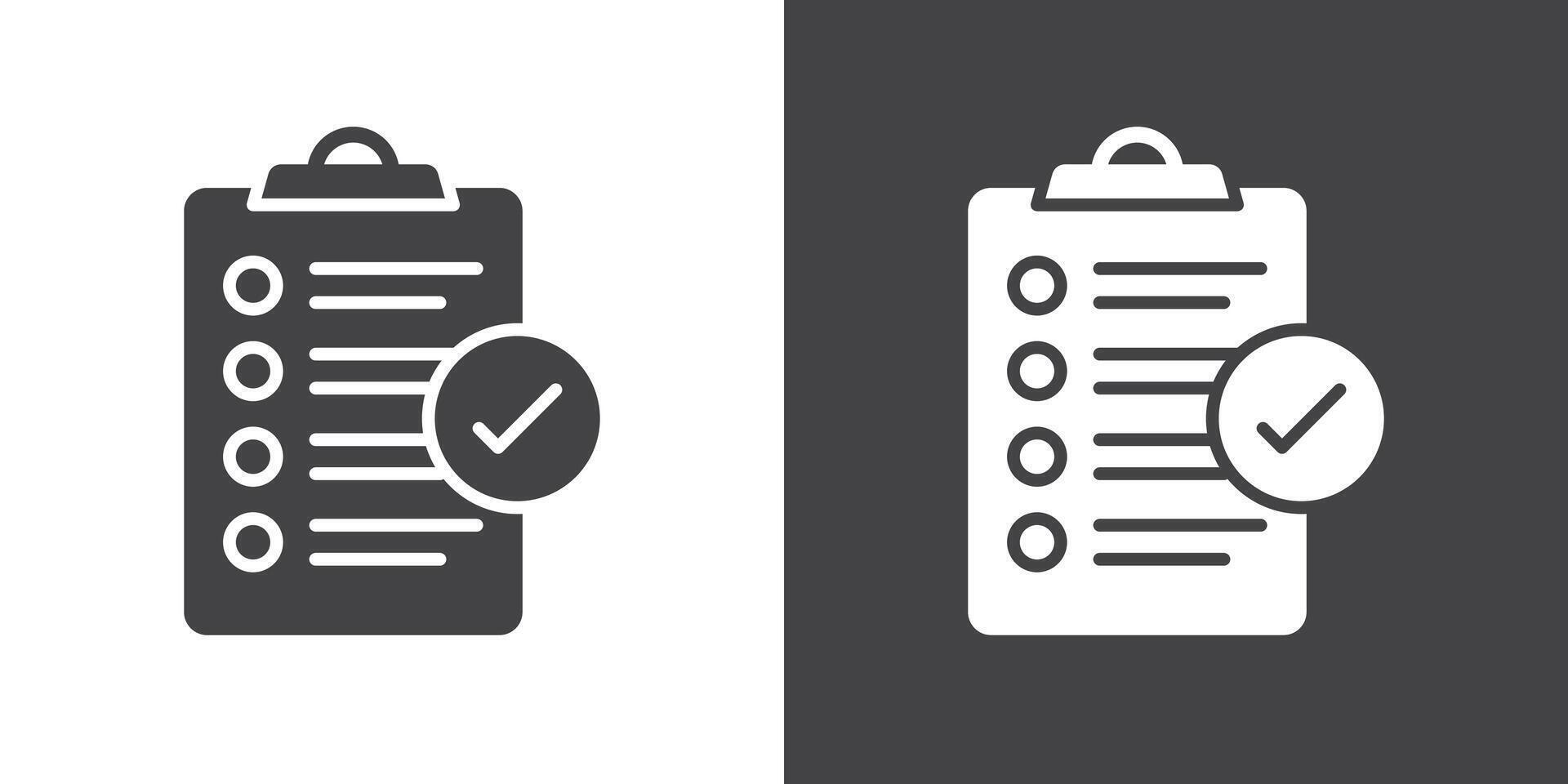 Summary icon Thin line illustration set vector