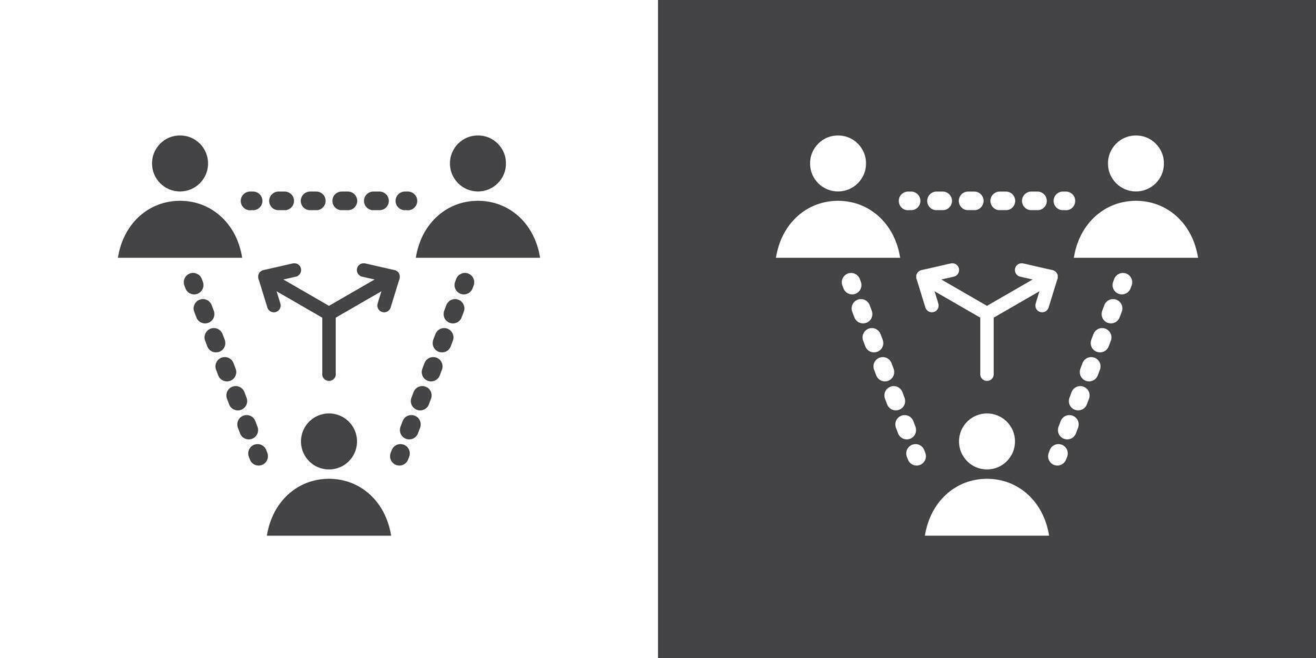 Third party icon Thin line illustration set vector