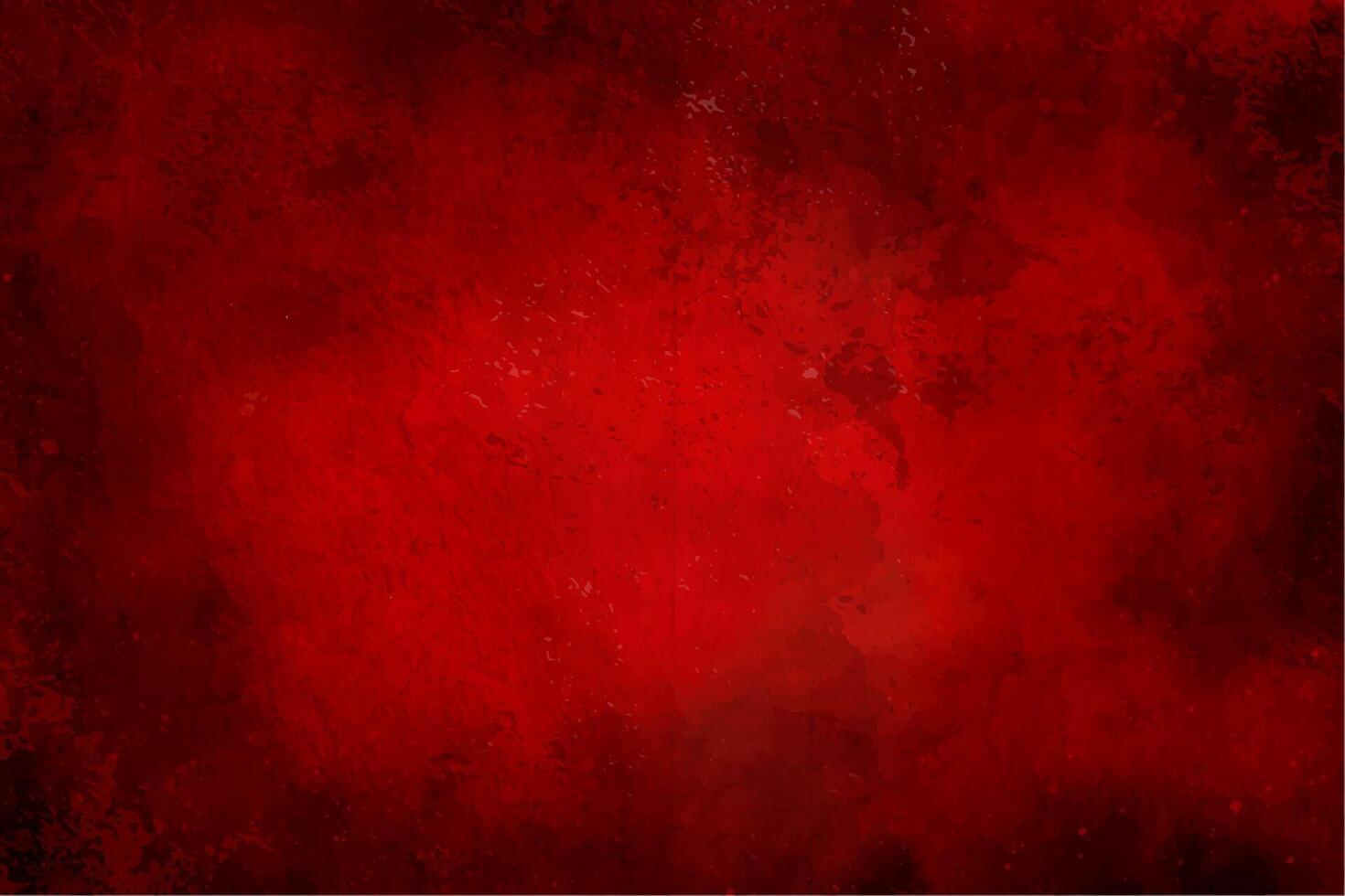 Red grunge background. Watercolor red texture background. Valentines or Christmas empty design for posters, presentations, ad banners vector