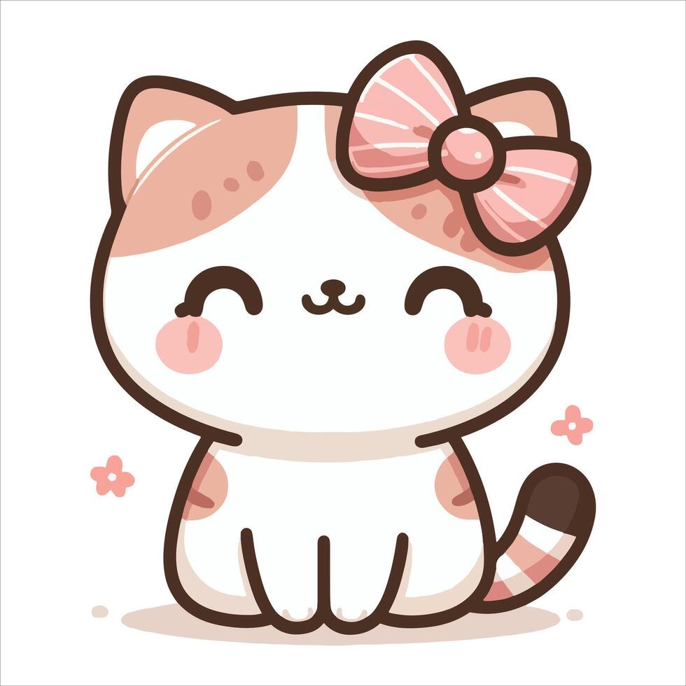 Cat Health and Wellness vector