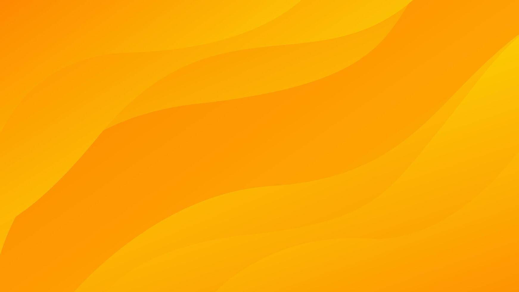 Abstract soft orange gradient wavy background. Modern dynamic wallpaper. Suitable for templates, posters, sale banners, events, business, ads, web, and pages vector