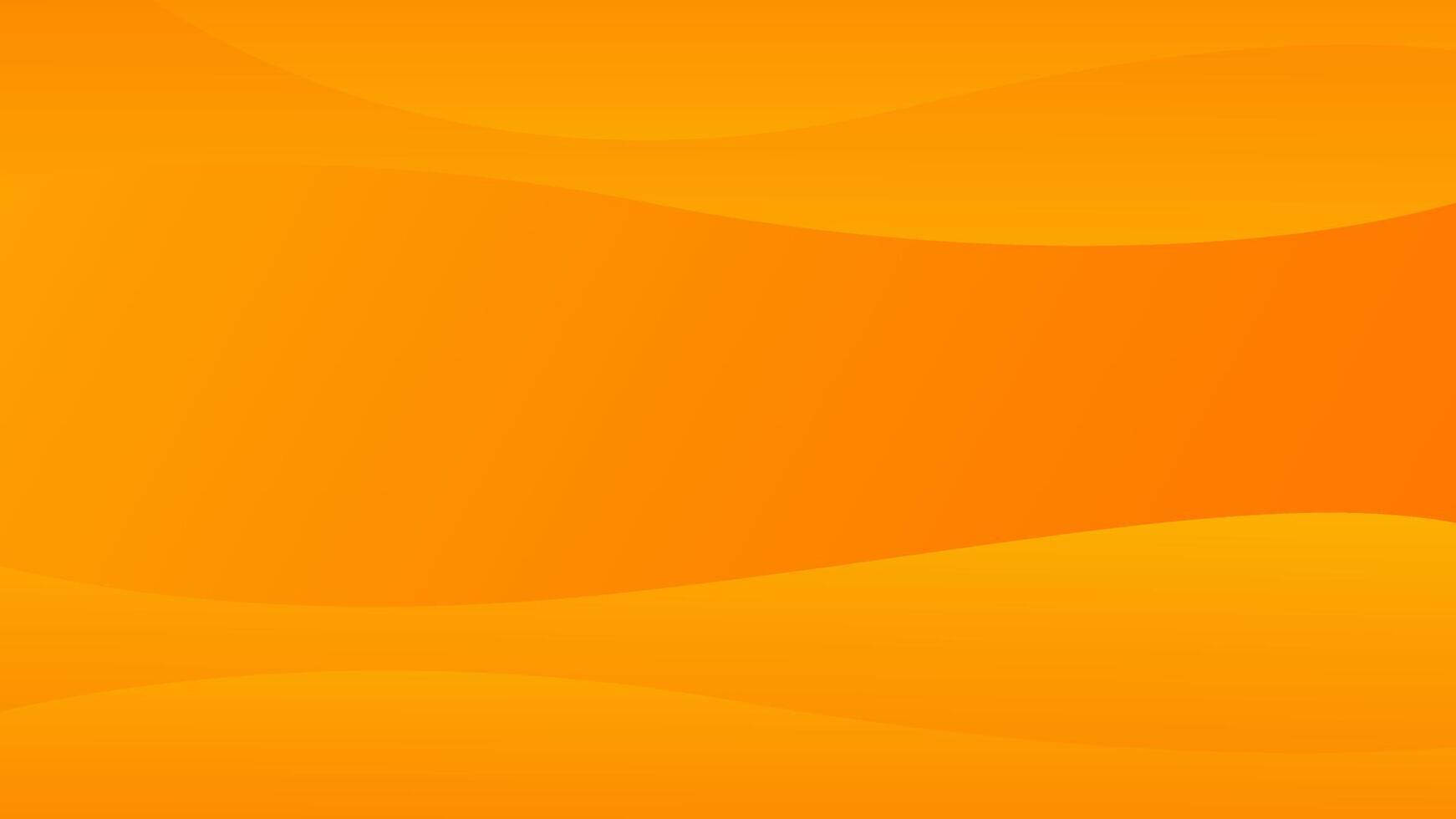 Orange gradient abstract fluid wavy background. Modern dynamic wallpaper. Suitable for templates, posters, sale banners, events, ads, web, and pages vector