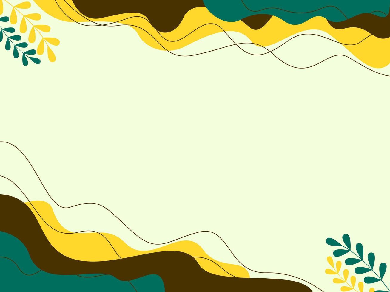 Simple Leaf Background vector
